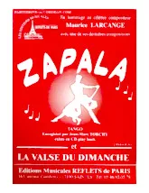 télécharger la partition d'accordéon Zapala (Tango Habanera) au format PDF