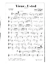 download the accordion score Viene Usted (Boléro) in PDF format