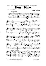 scarica la spartito per fisarmonica Don Dino (Orchestration) (Paso Doble) in formato PDF