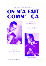 télécharger la partition d'accordéon On m'a fait comm' ça (Orchestration) (Fox Moderne) au format PDF