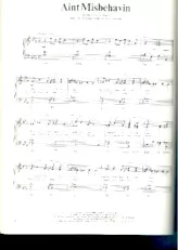 download the accordion score Ain't Misbehavin in PDF format