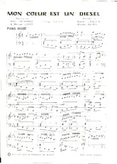 scarica la spartito per fisarmonica Mon cœur est un diesel (Tango Chanté) in formato PDF