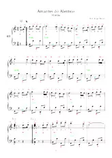 descargar la partitura para acordeón Amantes do Alentejo (Marche) en formato PDF