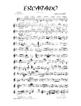 descargar la partitura para acordeón Escapado (Paso Doble) en formato PDF