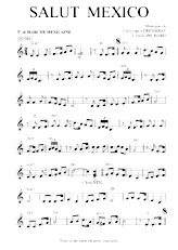 download the accordion score Salut Mexico (Marche) in PDF format