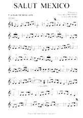 descargar la partitura para acordeón Salut Mexico (Marche) en formato PDF