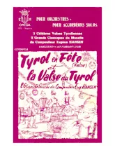 télécharger la partition d'accordéon La valse du Tyrol (Orchestration Complète) au format PDF