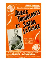 download the accordion score Saïda la douce (Orchestration) (Boléro) in PDF format