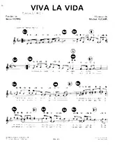 descargar la partitura para acordeón Viva la vida (Bossa Nova) en formato PDF