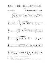 descargar la partitura para acordeón Soir de Belleville (Java) en formato PDF