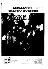 télécharger la partition d'accordéon Ansambel Bratov Avsenik (Volume n°35) (6 titres) au format PDF