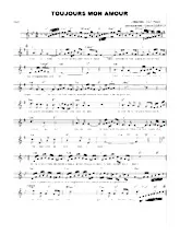 download the accordion score Toujours mon amour (Arrangement : Gérard Merson) (Tango) in PDF format