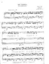 télécharger la partition d'accordéon Mi tierra (My homeland) (Chant : Gloria Estefan) (Salsa) au format PDF