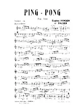 télécharger la partition d'accordéon Ping Pong (Fox Trot) au format PDF