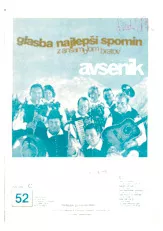 télécharger la partition d'accordéon Glasba Naljepsi Spomin Zansamblom Bratov Avsenik (Volume n°52) au format PDF