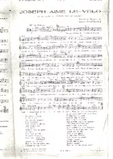 descargar la partitura para acordeón Joseph aime le vélo (Sur les motifs de : Joseph est au Brésil) en formato PDF