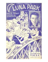 download the accordion score Luna Park (Du Film : Hello Paris) (Chant : Yves Montand) in PDF format