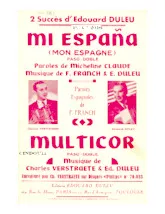 télécharger la partition d'accordéon Multicolor (Orchestration) (Paso Doble) au format PDF