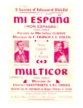 descargar la partitura para acordeón Multicolor (Orchestration) (Paso Doble) en formato PDF