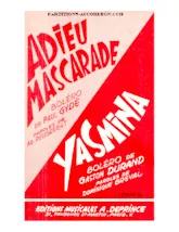download the accordion score Adieu Mascarade (Orchestration) (Boléro) in PDF format