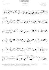 télécharger la partition d'accordéon Sabroso (Délicieux) (Tango) au format PDF