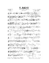 download the accordion score Lady (Oro en el cabello) (Arrangement : Ray Genot) (Fox Trot) in PDF format