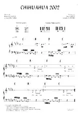 télécharger la partition d'accordéon Chihuahua 2002 (Chant : DJ Bobo) au format PDF