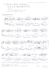 scarica la spartito per fisarmonica La Cumparsita (Arrangement : Luigi Oreste Anzaghi) (1er Accordéon) (Tango) in formato PDF