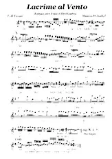 descargar la partitura para acordeón Lacrime al Vento (Tango) en formato PDF