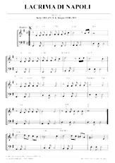 descargar la partitura para acordeón Lacrima di Napoli (Boléro) en formato PDF