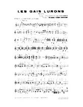 download the accordion score Les gais lurons (Marche) in PDF format
