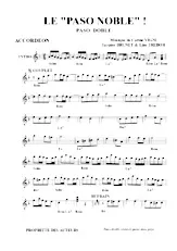 download the accordion score Le Paso Noble in PDF format