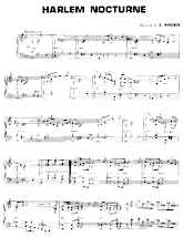 descargar la partitura para acordeón Harlem nocturne en formato PDF