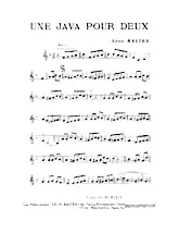 descargar la partitura para acordeón Une java pour deux en formato PDF