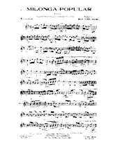 descargar la partitura para acordeón Milonga Popular (Tango) en formato PDF