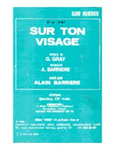 télécharger la partition d'accordéon Sur ton visage (Orchestration) (Slow) au format PDF