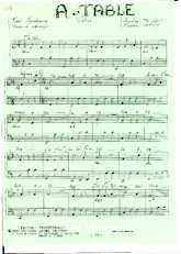 download the accordion score A Table (Valse) in PDF format