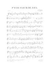 télécharger la partition d'accordéon P'tite fleur de java au format PDF