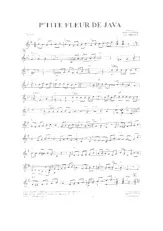 download the accordion score P'tite fleur de java in PDF format