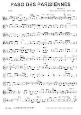 download the accordion score Paso des Parisiennes in PDF format