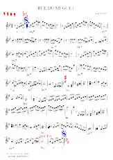 download the accordion score Rue du muguet in PDF format