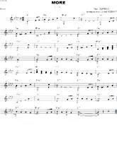 download the accordion score More (Arrangement : Gérard Merson) (Boléro) in PDF format
