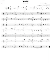 download the accordion score More (Arrangement : Gérard Merson) (Boléro) in PDF format