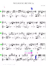 download the accordion score Mulhouse Bienne in PDF format