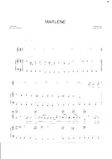 descargar la partitura para acordeón Marlène en formato PDF