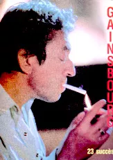 télécharger la partition d'accordéon Serge Gainsbourg 23 succès au format PDF