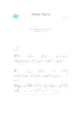 descargar la partitura para acordeón Petite Marie en formato PDF