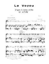 descargar la partitura para acordeón Le voyou (D'après le thème du film) en formato PDF