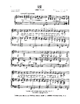 télécharger la partition d'accordéon Asi (Lullaby to love) (Slow) au format PDF