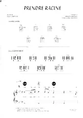 download the accordion score Prendre racine in PDF format